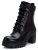 XTI 44628, Botas Cortas al Tobillo Mujer, Negro, 40 EU